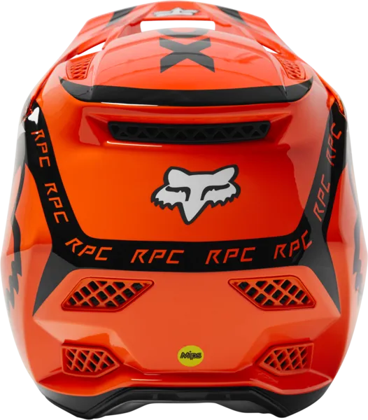 Fox Racing Rampage Pro Carbon MIPS Full Face Helmet - Divide - Flo Orange