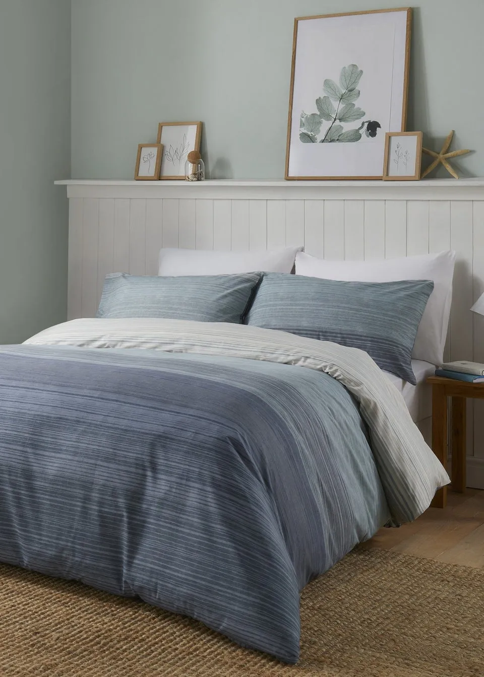 Fusion Fairhaven Blue Duvet Cover Set