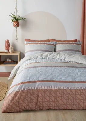 Fusion Rico Natural Duvet Cover Set