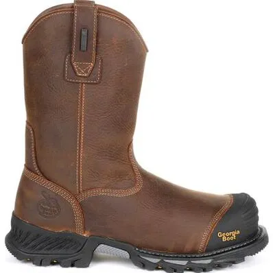 GEORGIA BOOT RUMBLER COMPOSITE TOE WATERPROOF PULL-ON WORK BOOT 10M GB00286