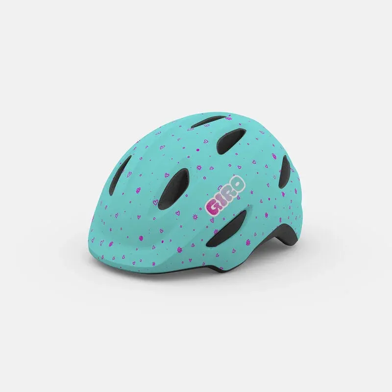 Giro Scamp MIPS Child Helmet - Matt Screaming Teal