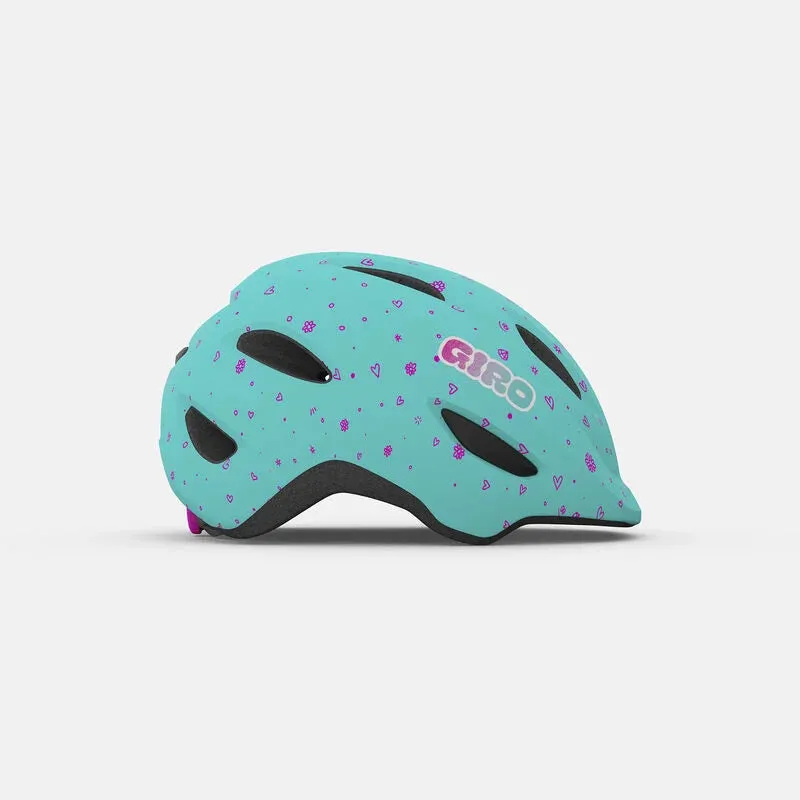 Giro Scamp MIPS Child Helmet - Matt Screaming Teal