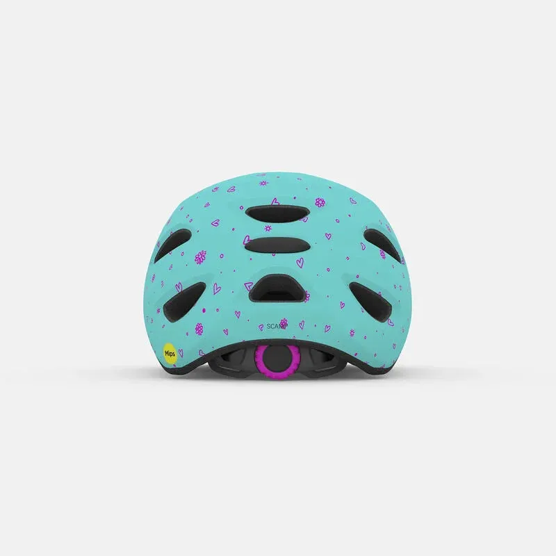 Giro Scamp MIPS Child Helmet - Matt Screaming Teal