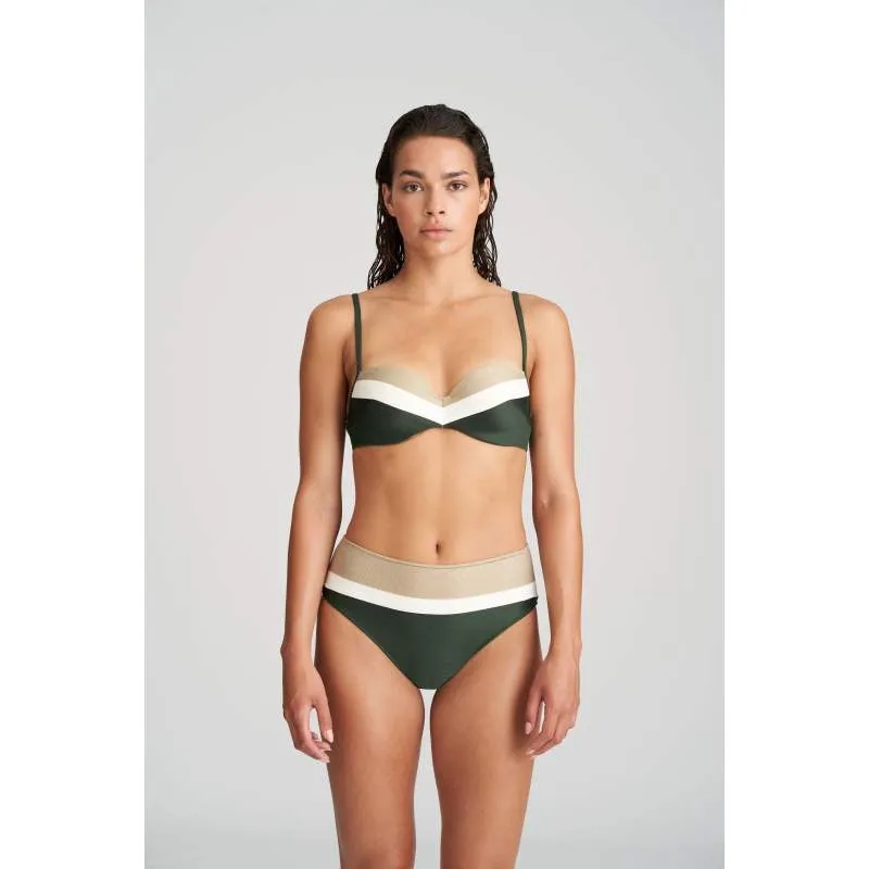 Green high bikini brief- Unas1 with Discounts- Bikini Green-      Berlin