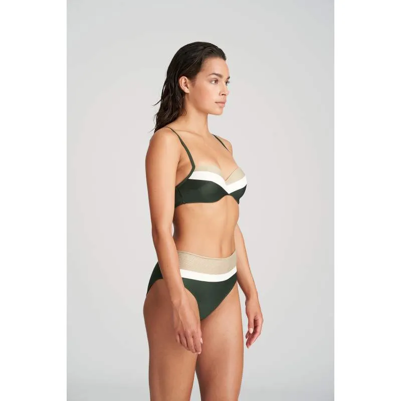 Green high bikini brief- Unas1 with Discounts- Bikini Green-      Berlin