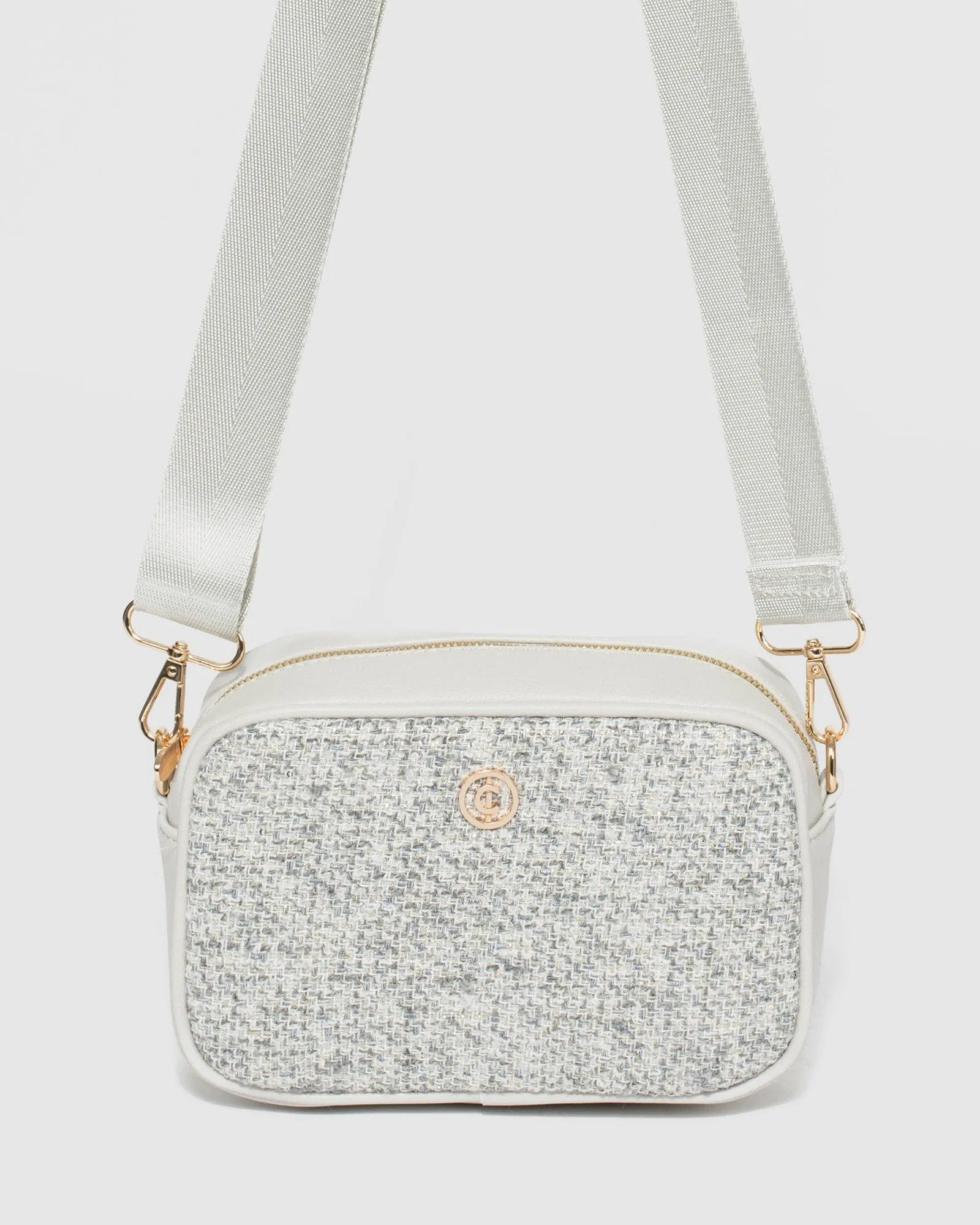 Grey Crossbody Bag