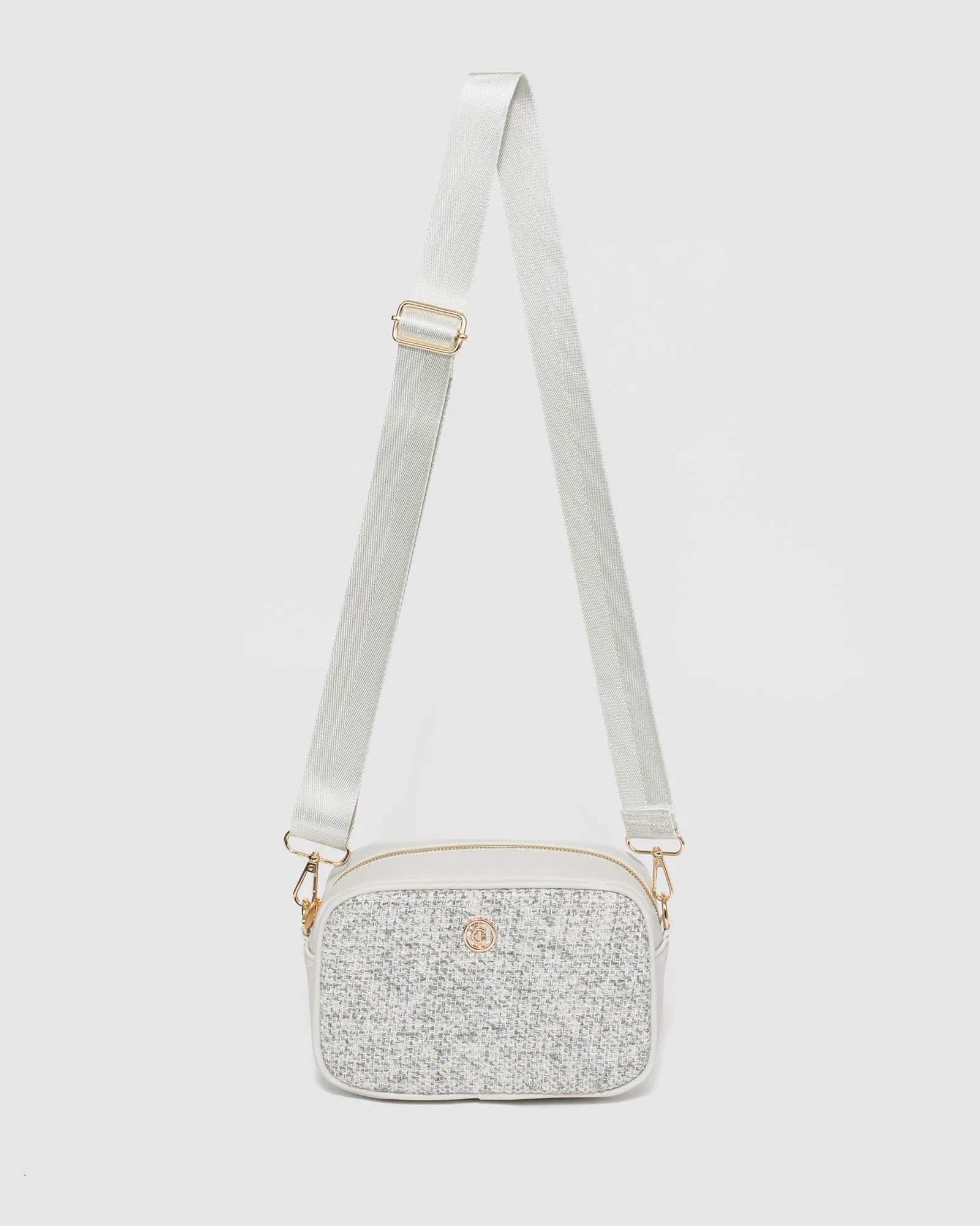 Grey Crossbody Bag