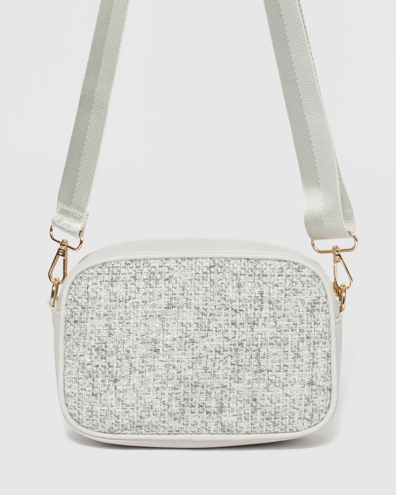 Grey Crossbody Bag