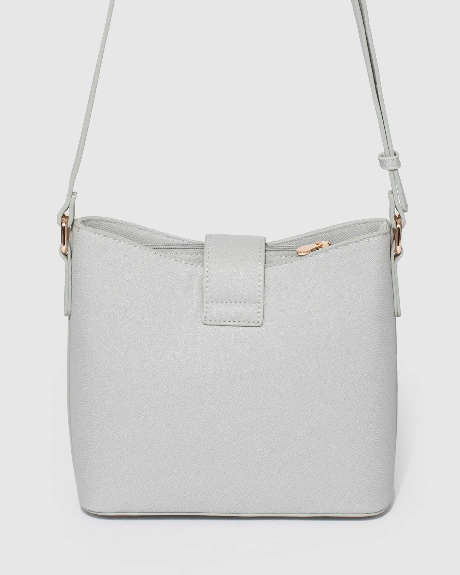 Grey Libby Crossbody Bag