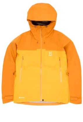 Haglofs Men's ROC Flash GTX Jacket - Sunny Yellow / Desert Yellow