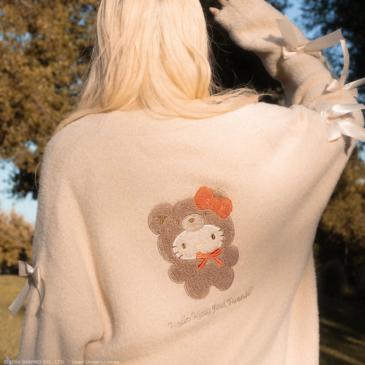 Hello Kitty Cozy Kuma JapanLA Cardigan