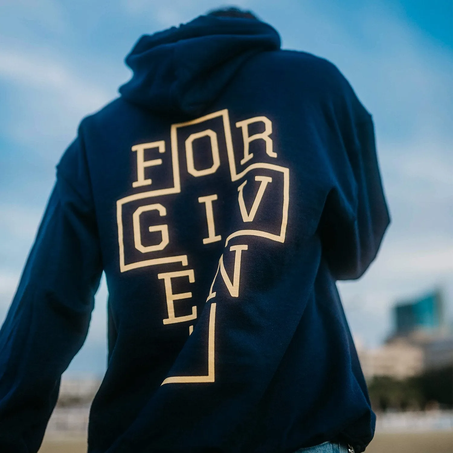 HGA Forgiven Navy Hoodie