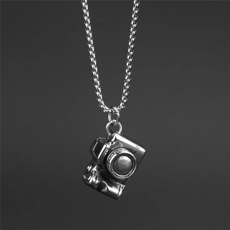 Hip-hop Personality SLR Camera Necklace Hipster