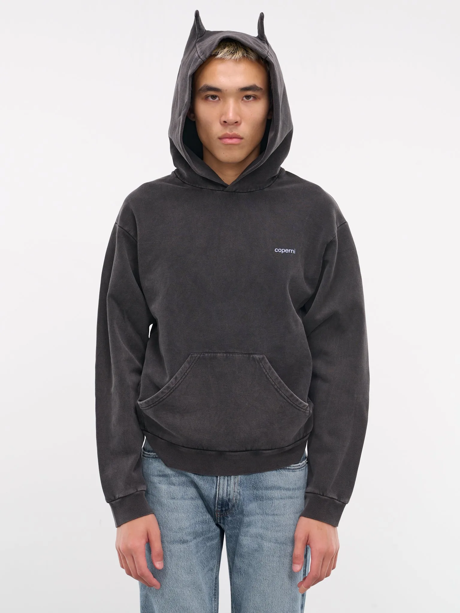 Horn Hoodie (COPJS15BIS523-BLACK-BLUE)