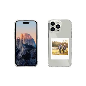 IPhone 14pro Back Cover with Camera Protection - Personalized Clear Cover with Photo