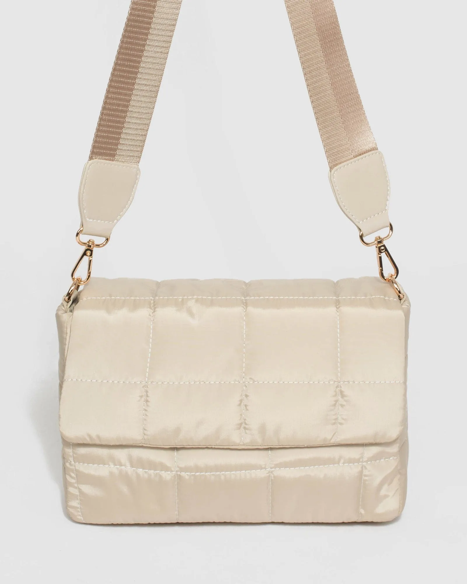 Ivory Halia Quilt 2.0 Crossbody Bag