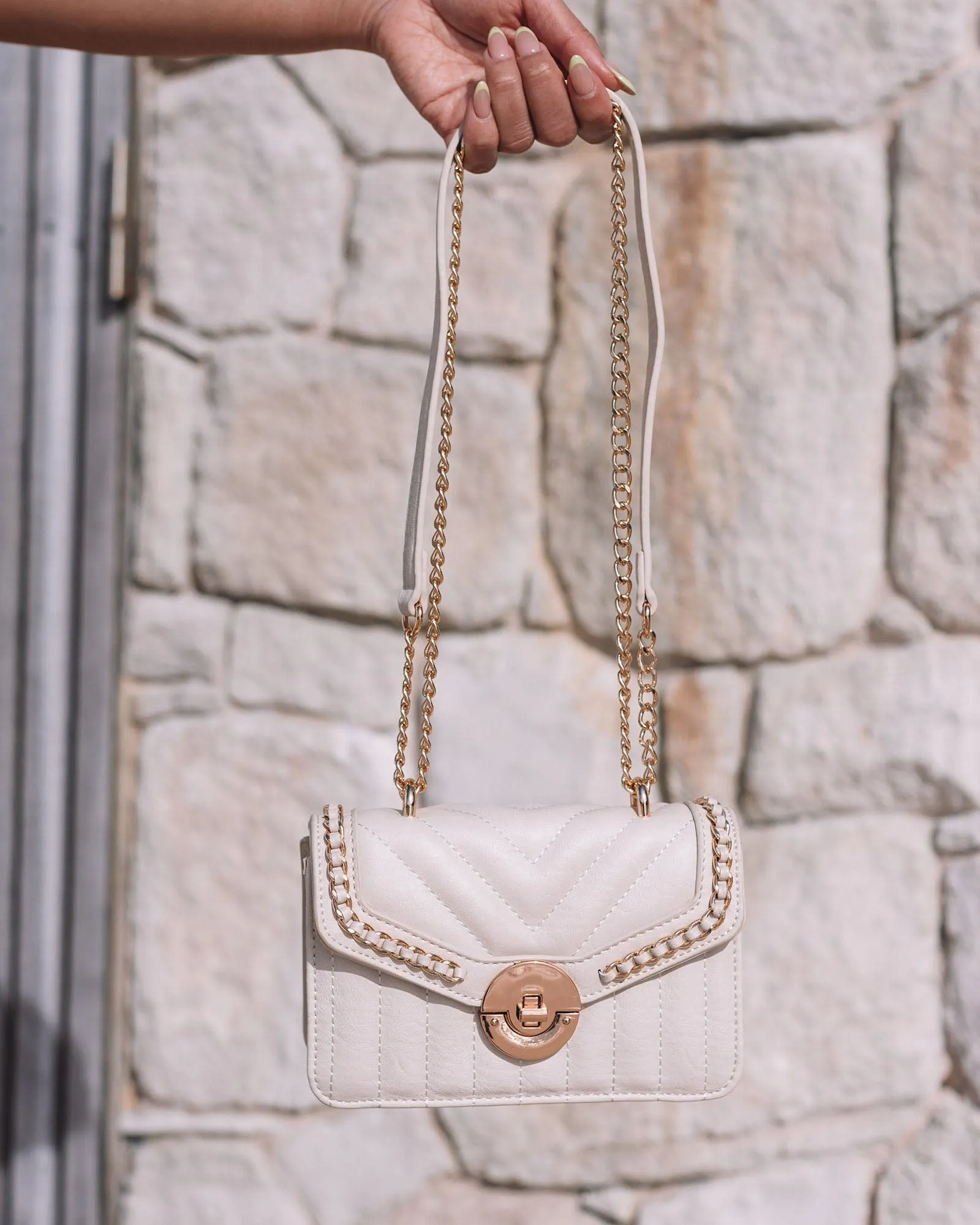 Ivory Ranillda Chain Crossbody Bag