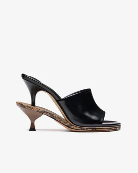 Jacquemus - Women's Les Doubles Mules - (Black/Light Brown)