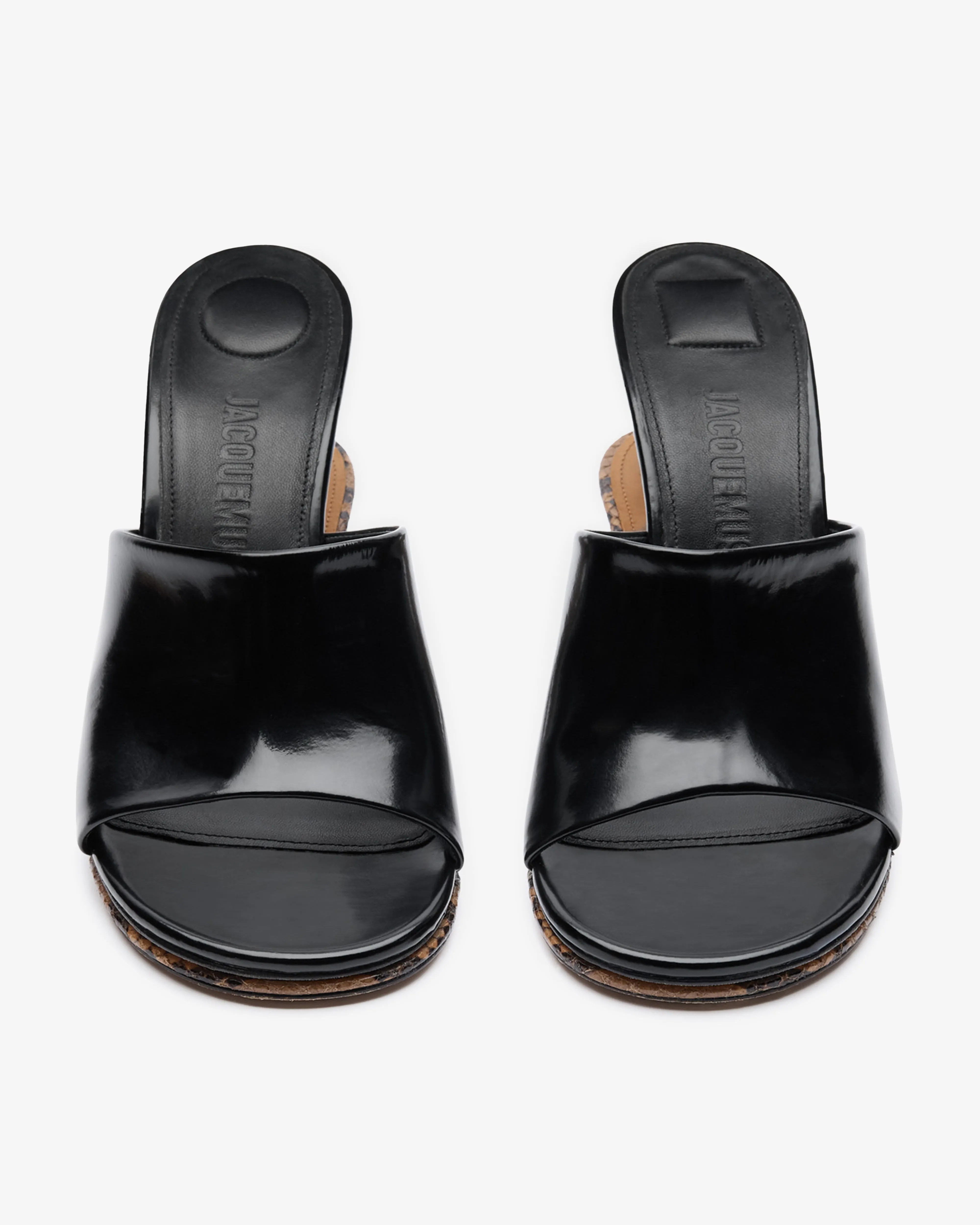 Jacquemus - Women's Les Doubles Mules - (Black/Light Brown)