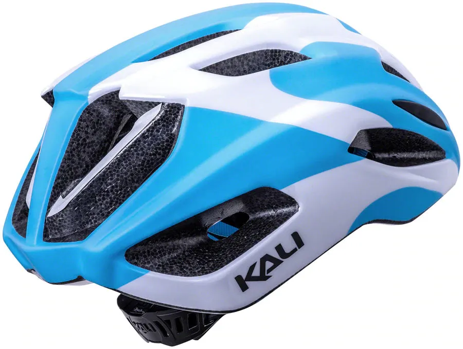 Kali Prime 2.0 Road Helmet - Race Gloss  Blue-White