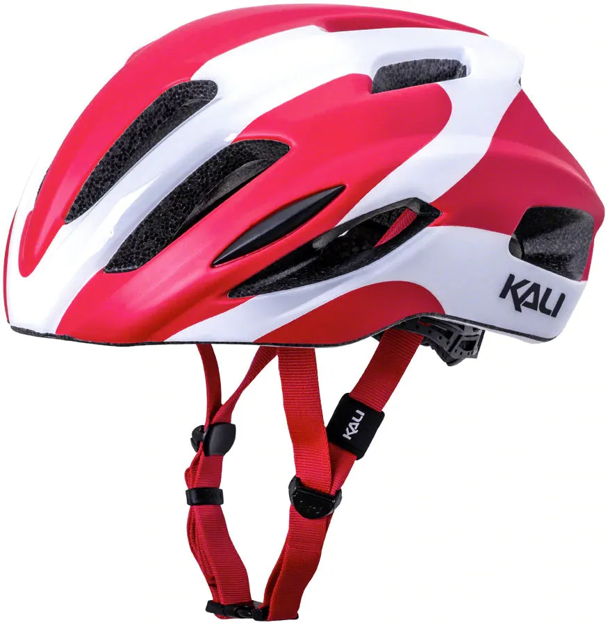 Kali Prime 2.0 Road Helmet - Race Gloss  Red-White