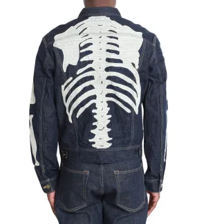 Kapital 11.5oz Denim Mexican Tuxedo Westerner Jacket Indigo