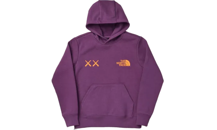 KAWS Hoodie Purple Orange