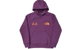 KAWS Hoodie Purple Orange