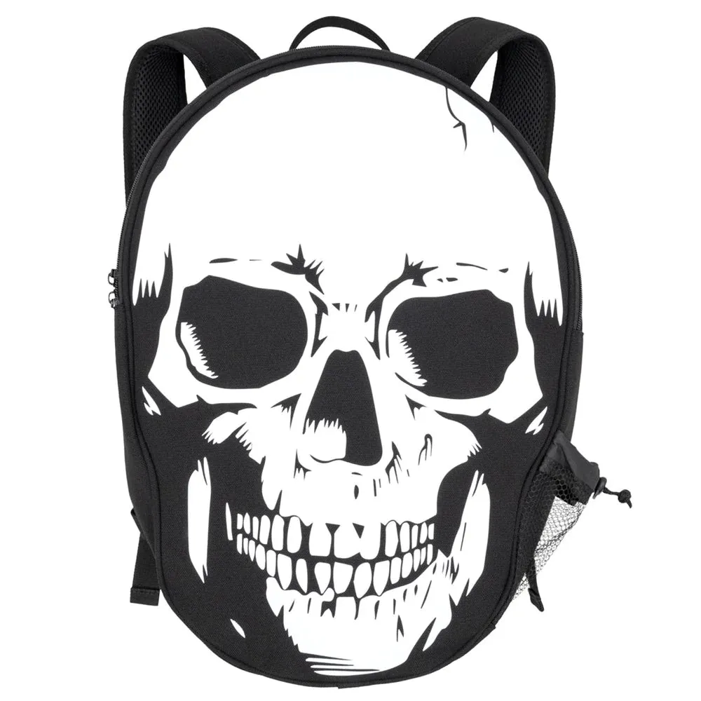 KREEPSVILLE BIG SKULL BACKPACK - WHITE