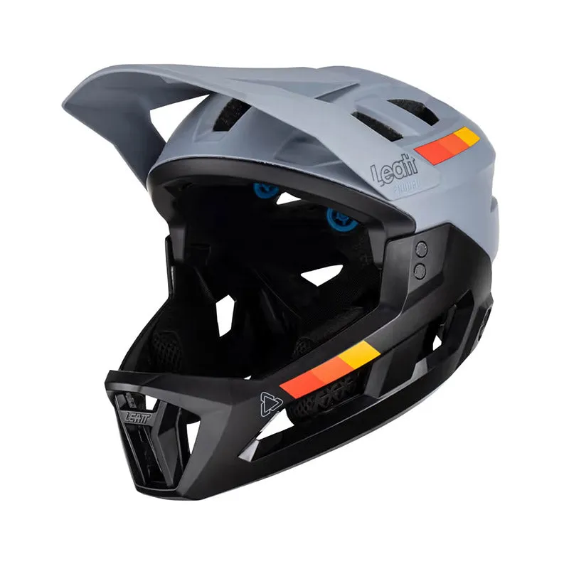 Leatt MTB Enduro 2.0 Full Face Helmet - Youth - Titanium - 2023