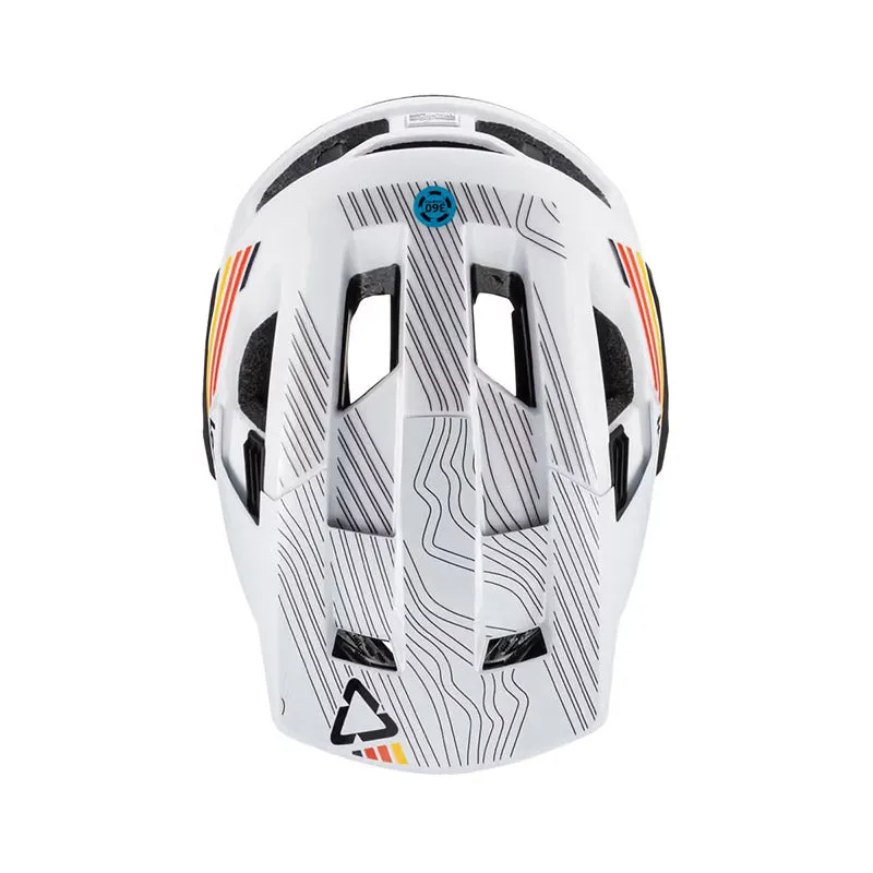 Leatt MTB Enduro 4.0 Full Face Helmet - White - 2023