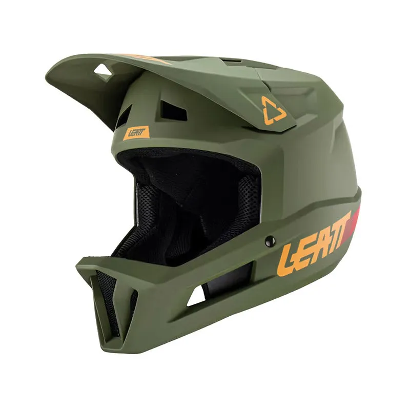 Leatt MTB Gravity 1.0 Full Face Helmet - Pine - 2023