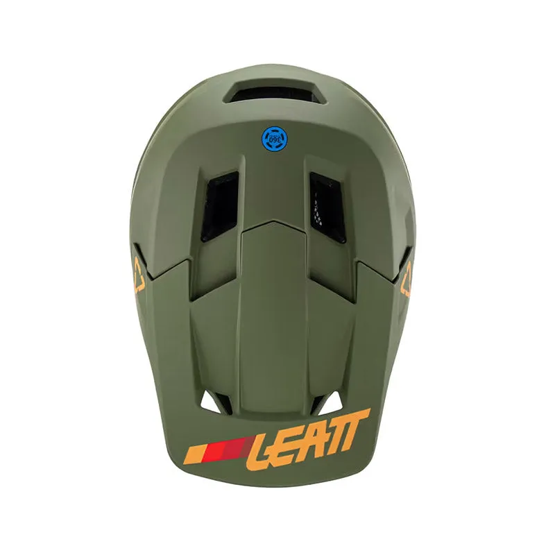 Leatt MTB Gravity 1.0 Full Face Helmet - Pine - 2023