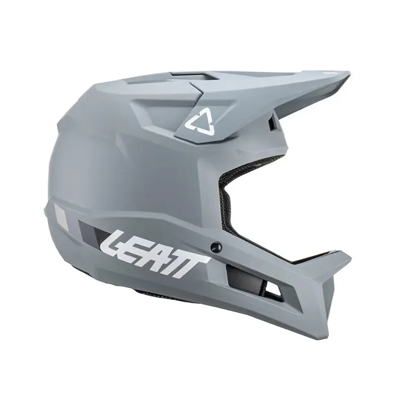 Leatt MTB Gravity 1.0 Full Face Helmet - Titanium - 2023