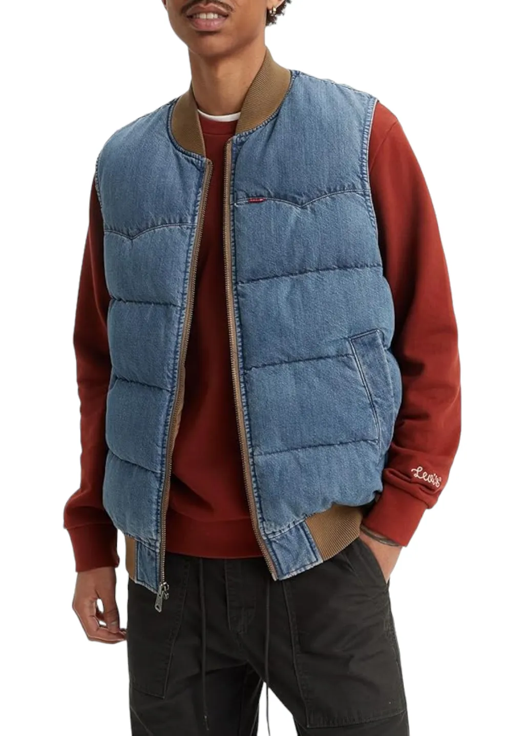 Levi's - Western Super Puff Vest - Slightly Sidetracked