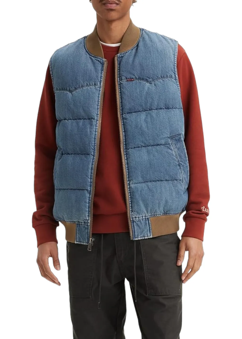 Levi's - Western Super Puff Vest - Slightly Sidetracked