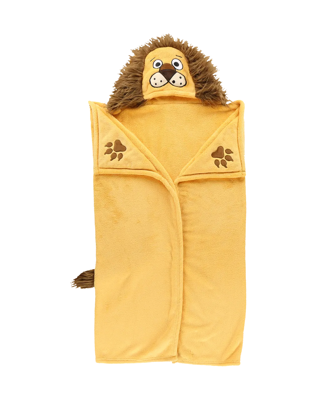 Lion Kid's Hooded Blanket