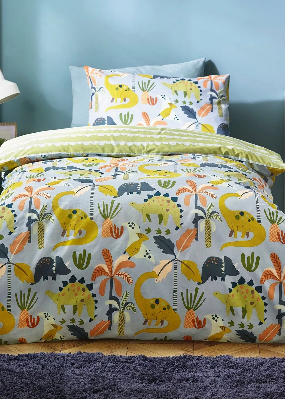 little furn. Little Dinos Scandi Duvet Cover Set