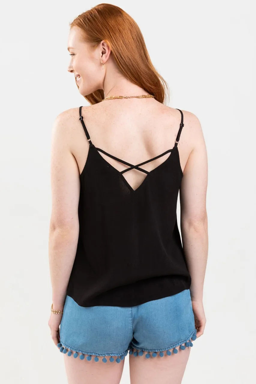 Loren Embroidered Tank Top