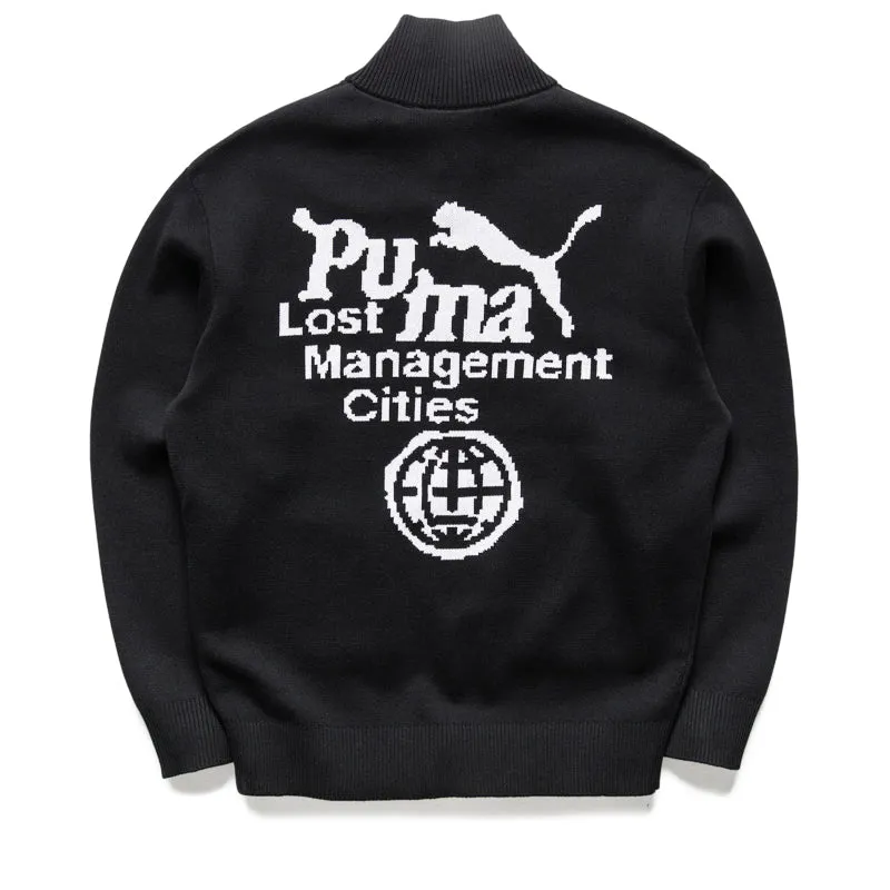 Lost Management Cities x Puma Full Zip Jacket - Black