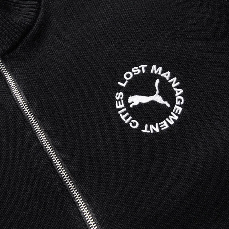 Lost Management Cities x Puma Full Zip Jacket - Black