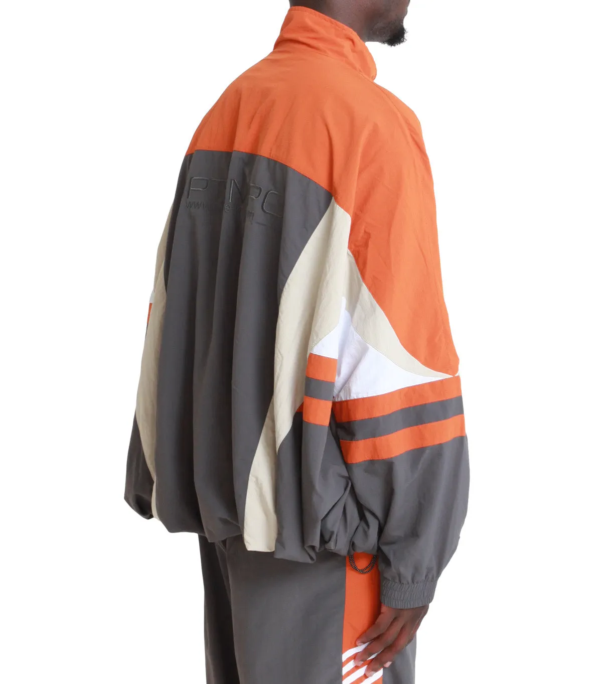 Martine Rose Compressed Track Jacket Grey Orange