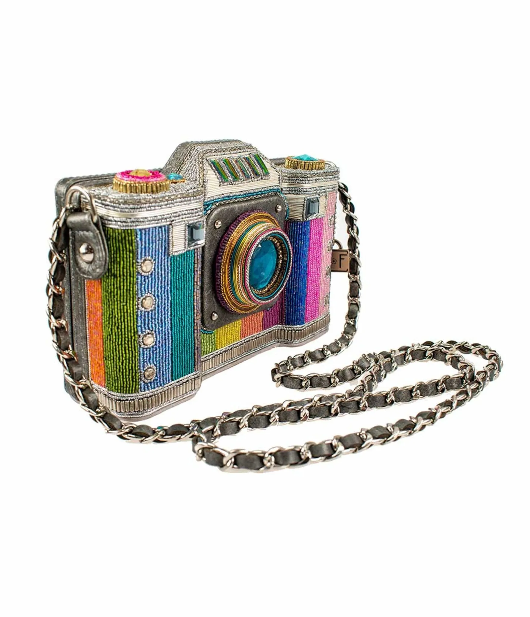 Mary Frances Life in Color Camera Crossbody Bag