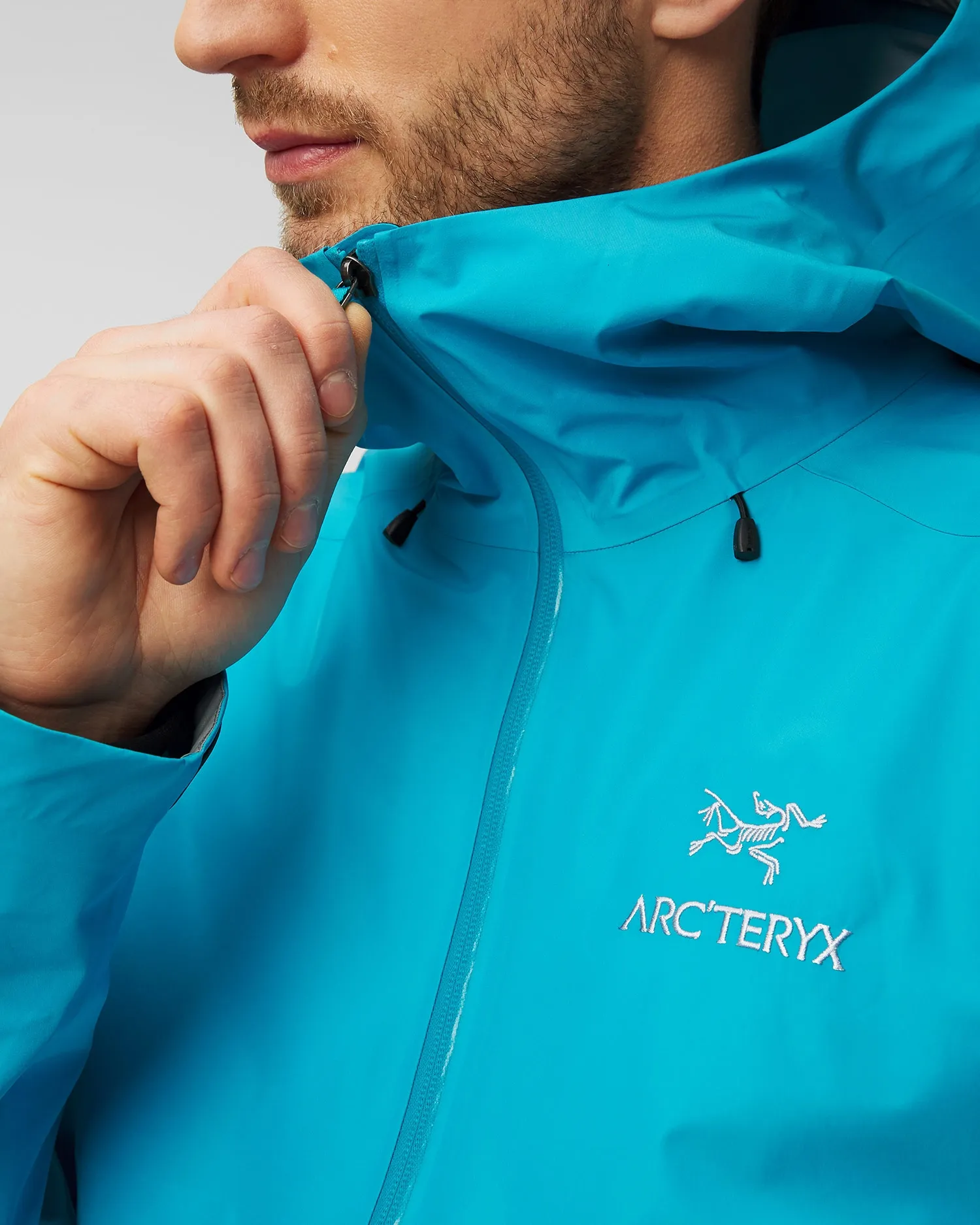 Men's blue hardshell jacket Arcteryx Beta LT x000007301-429