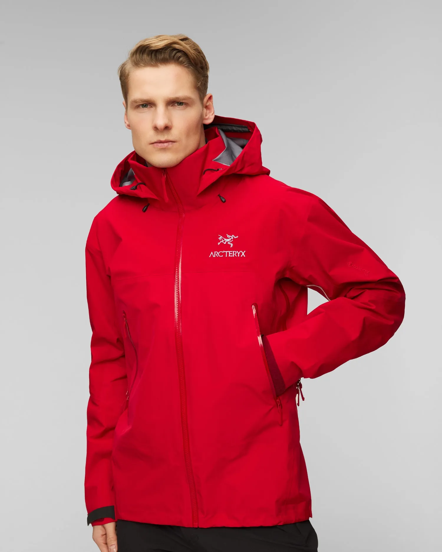 Men's red hardshell jacket Arcteryx Beta AR x000007082-19555