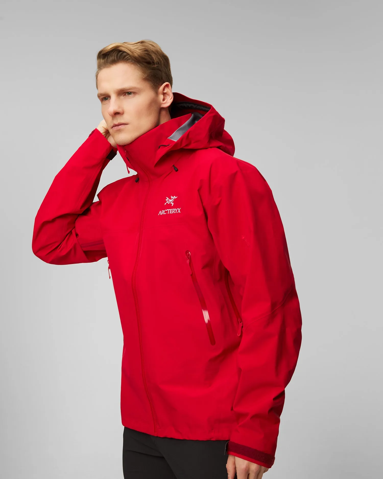 Men's red hardshell jacket Arcteryx Beta AR x000007082-19555