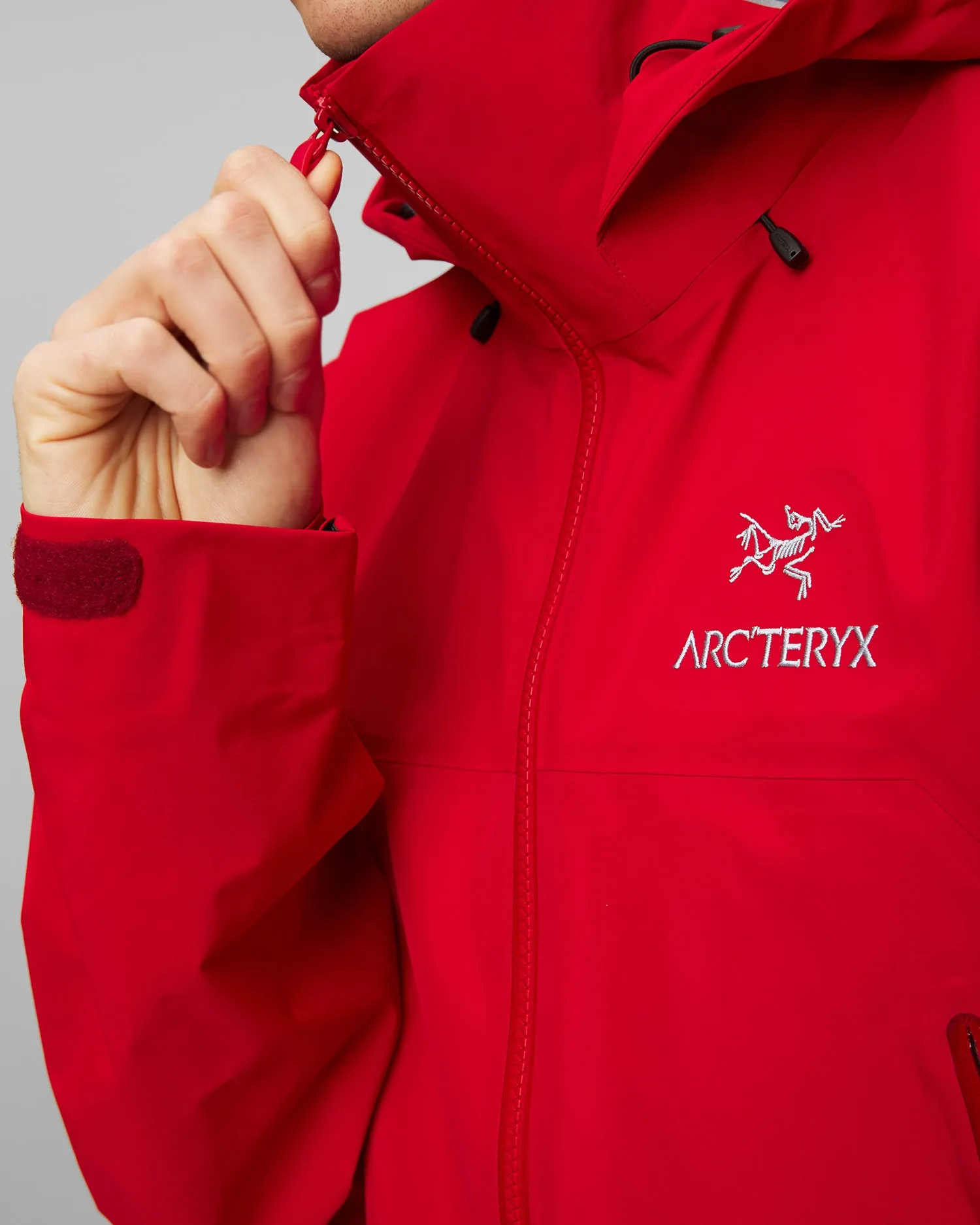 Men's red hardshell jacket Arcteryx Beta AR x000007082-19555