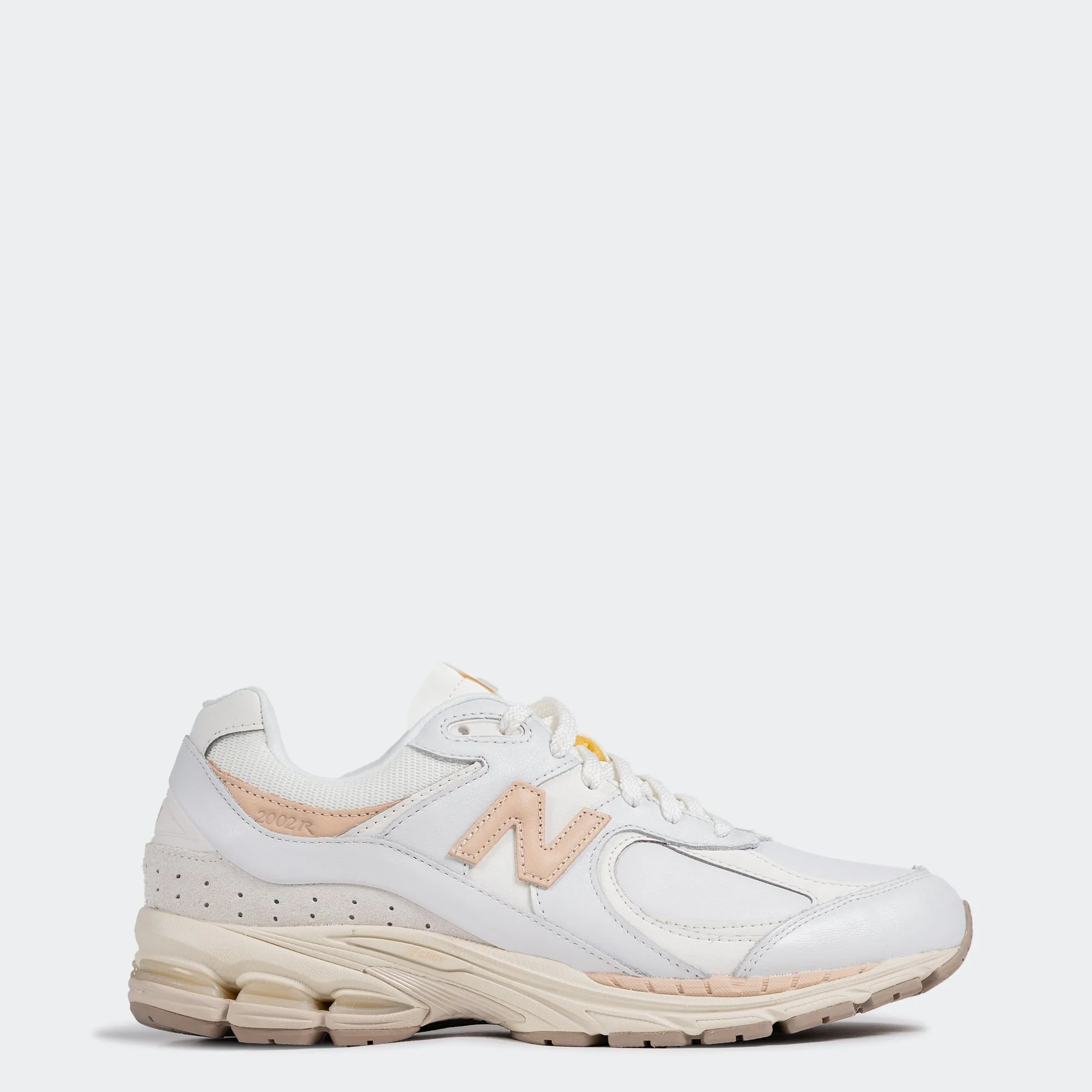 Men's New Balance 2002R Shoes White Tan