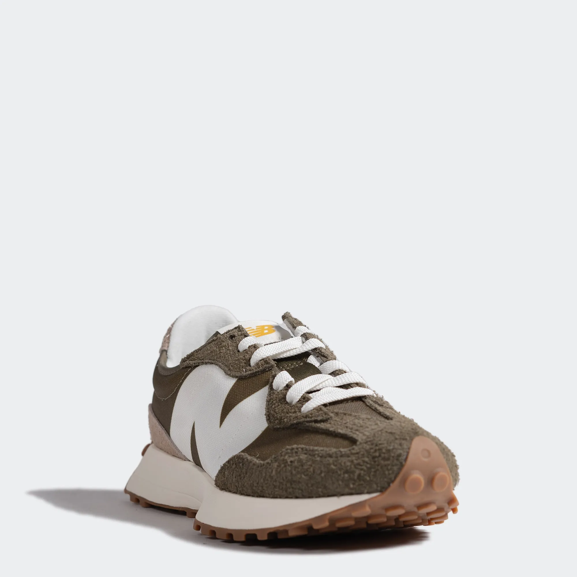 Men's New Balance 327 Shoes Dark Moss