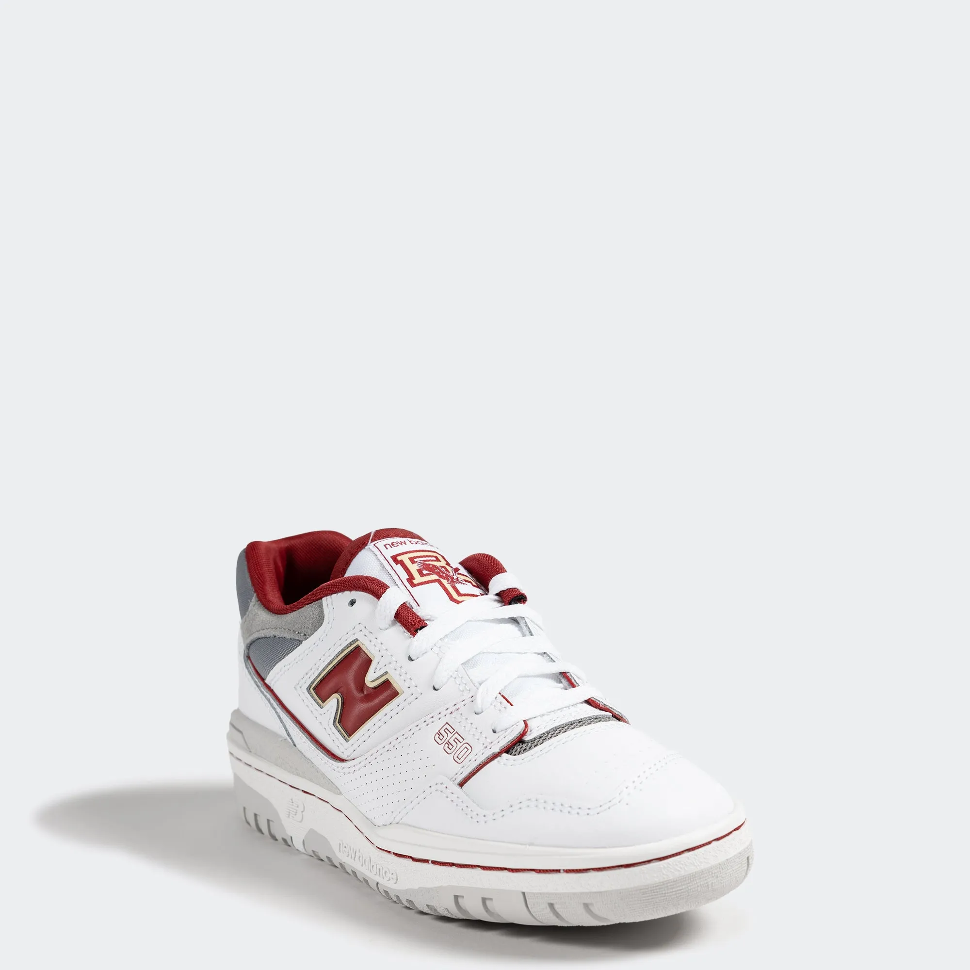 Men's New Balance 550 Shoes White Red